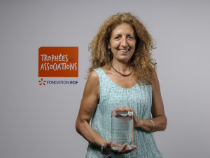 Marie-Claire RUIZ et le Trophée EDF