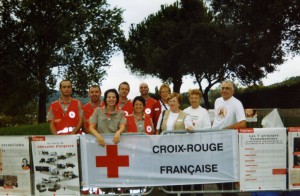 Une partie des bénévoles de la délégation locale de la croix rouge 2007