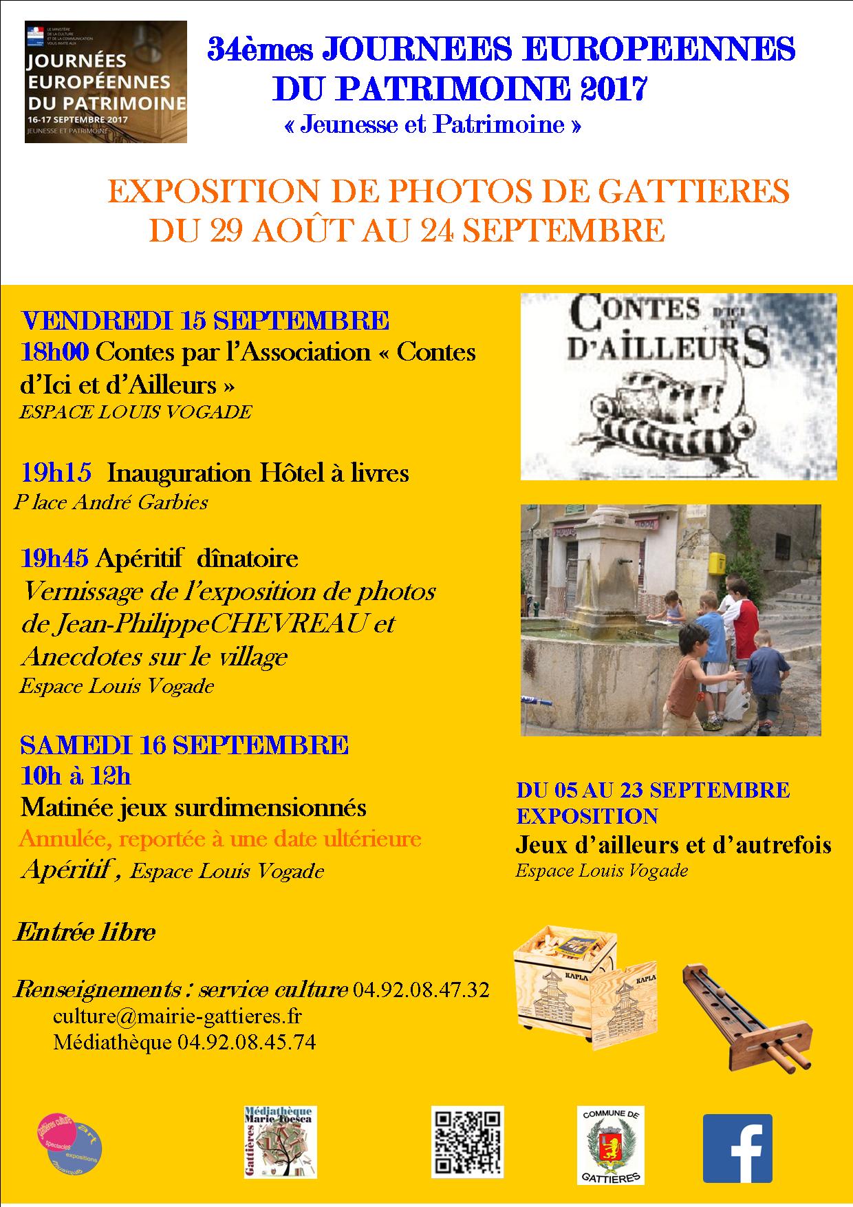 Journées Du Patrimoine Les 15 Et 16 Septembre Contes à L - 