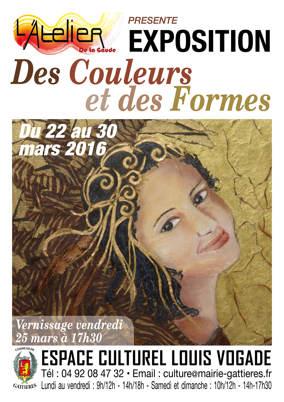 Exposition l'Atelier de la Gaude - du 22 au 30 mars - Espace Louis ...