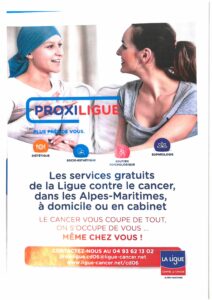 Lancement de Proxiligue, services gratuits de la ligue contre le cancer dans les Alpes-Maritimes